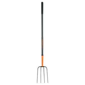 Bieldo para paja, mango largo de acero 48" TRUPER