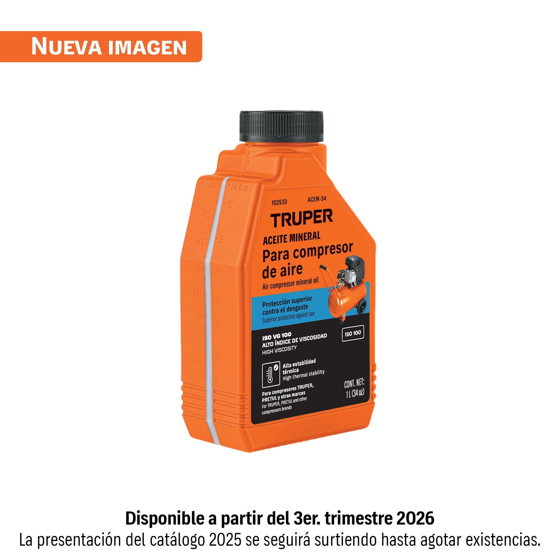 Aceite mineral para compresor 1000ml