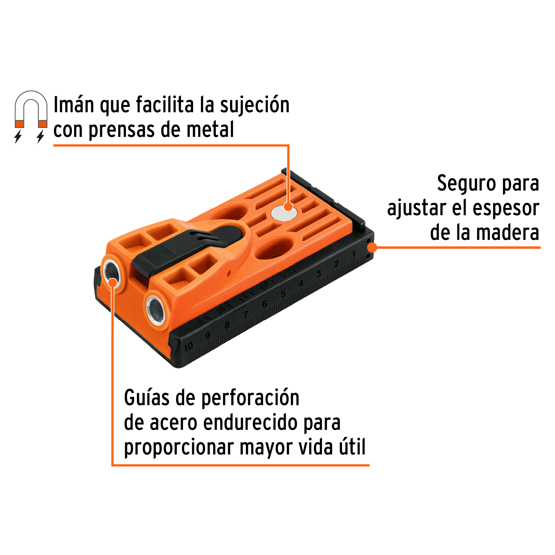 Juego de plantilla para uniones ocultas con dos tornillos - Image 2