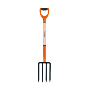 Bieldo para jardín, 4 dientes, mgo 29", puño "Y", TRUPER