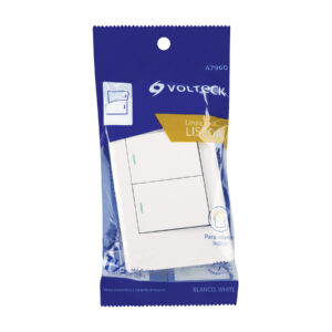 Placas con 2 Interruptor Sencillos