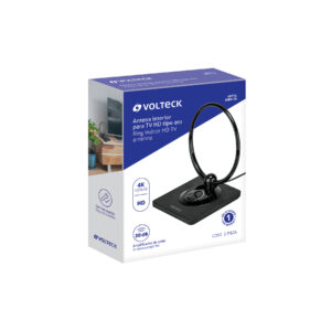 Antena interior HDTV tipo aro