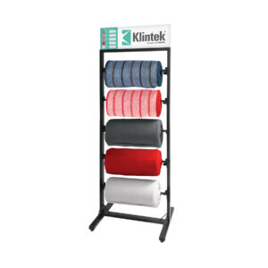 Rack de piso con franelas y jergas, KLINTEK