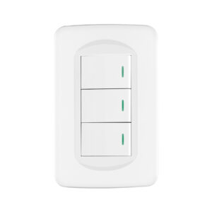 Placas con 2 y 3 Interruptores
