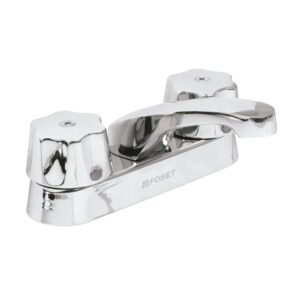 Mezcladora 4" para lavabo, nariz larga, cartucho cerámico